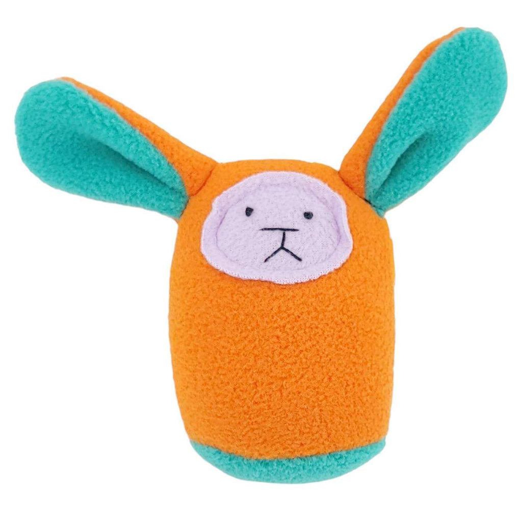 Plush Rattle - Bunny (Orange) by Mr. Sogs