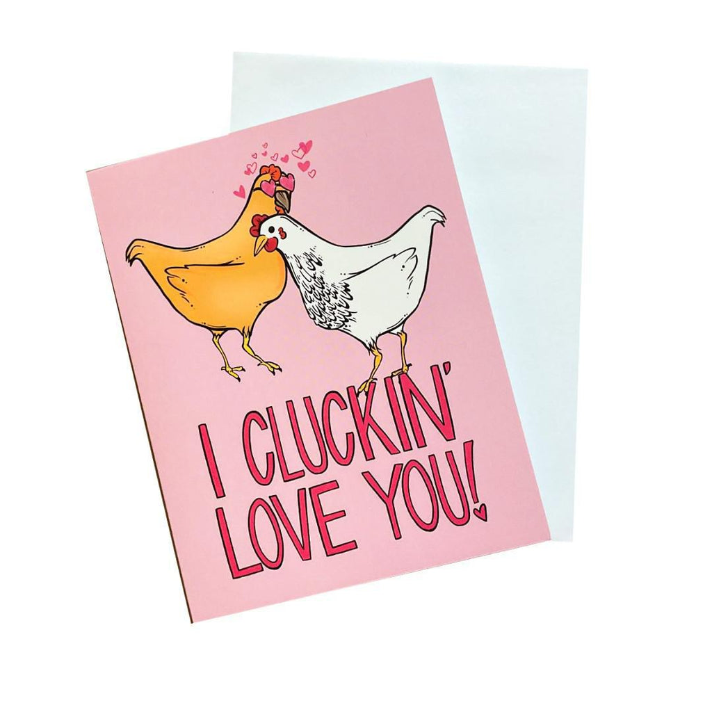 Card - I Cluckin' Love You Chickens by World of Whimm