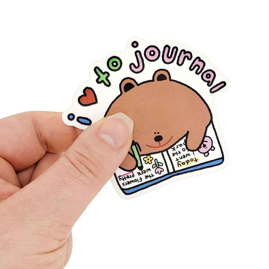 Sticker - I Love to Journal by Rolly Poly Studios, image 2 of 2