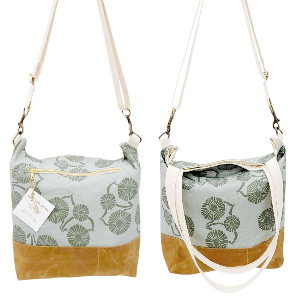 Bag - Convertible Cross-Body Tote (Mealy Bonnet) by Emily Ruth