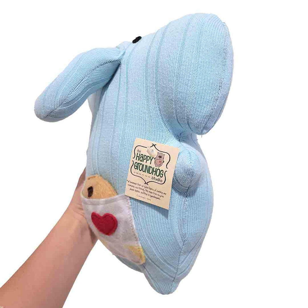 Plush - Elephant with Choco Chip Cookie Treat by Happy Groundhog Studio