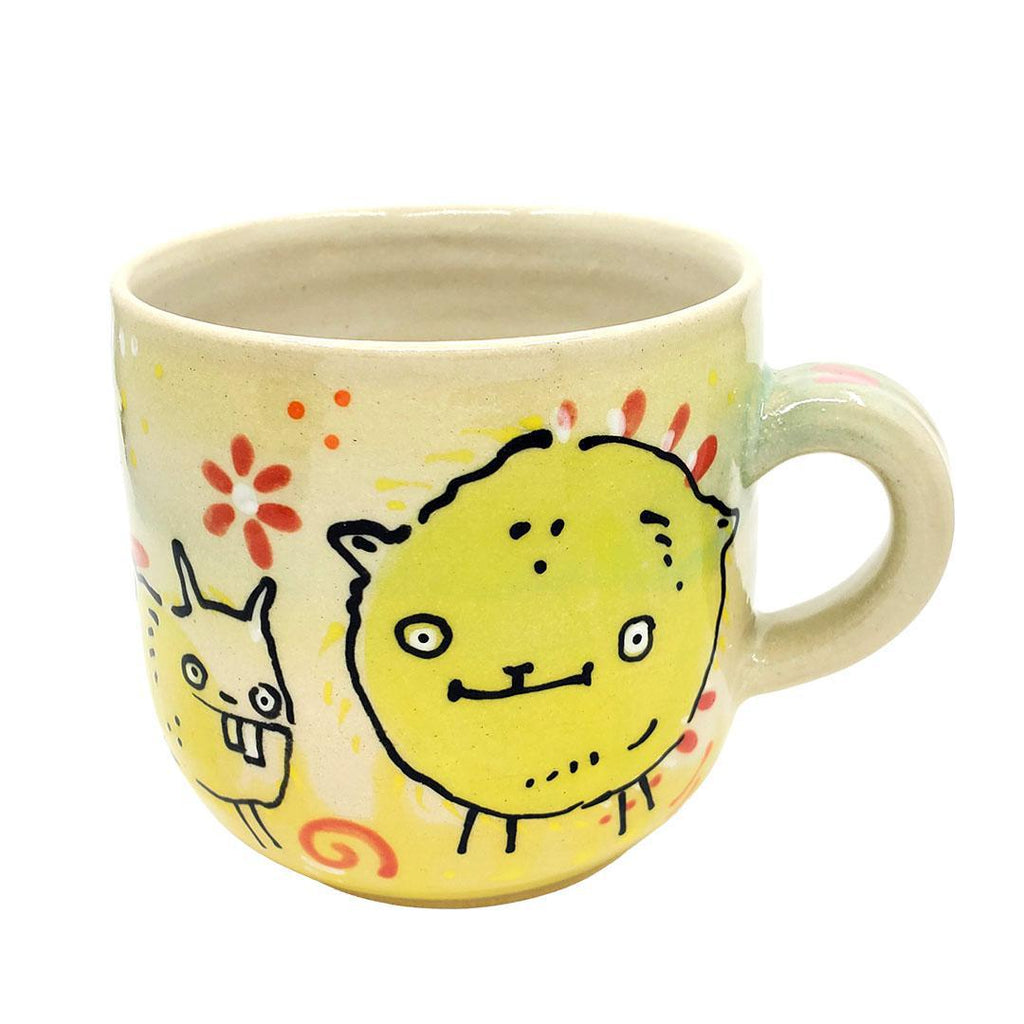 Mug - 14oz - Lime Doodles (A or B) by Dwadlings