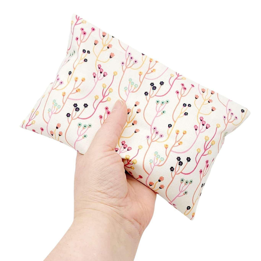 Eye Pillow - Upward Floral (Lavender or Scent Free) by Two Birds Eco Shop