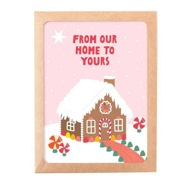 Holiday - Boxed Card Set of 8 - From Our Home to Yours by Graphic Anthology