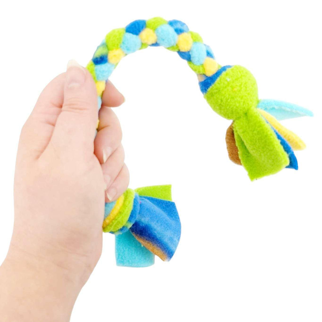 Pet Toy - Braided Tug Toy (Asst Color Combos) by Superb Snuffles