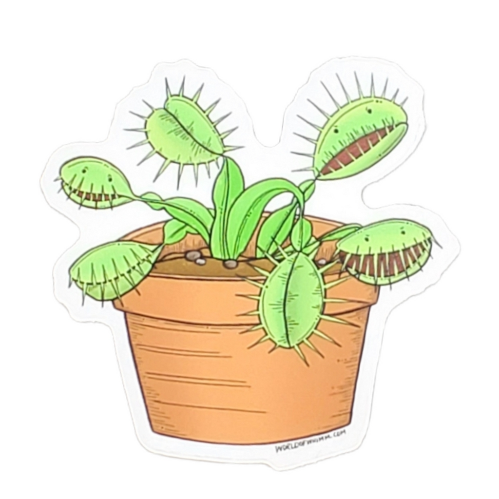 Sticker - Carnivorous Plant by World of Whimm