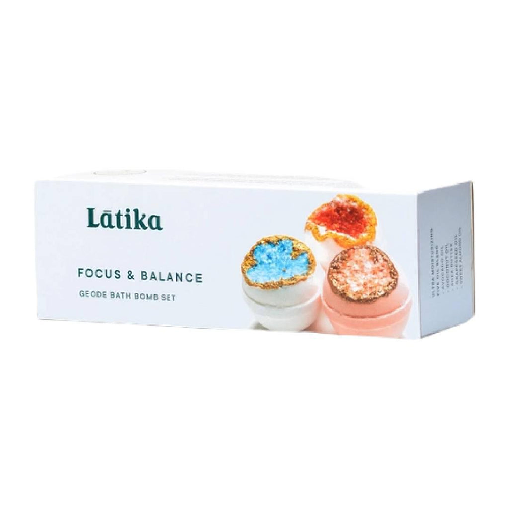 Geode Bath Bomb Set - Focus and Balance by Latika Beauty