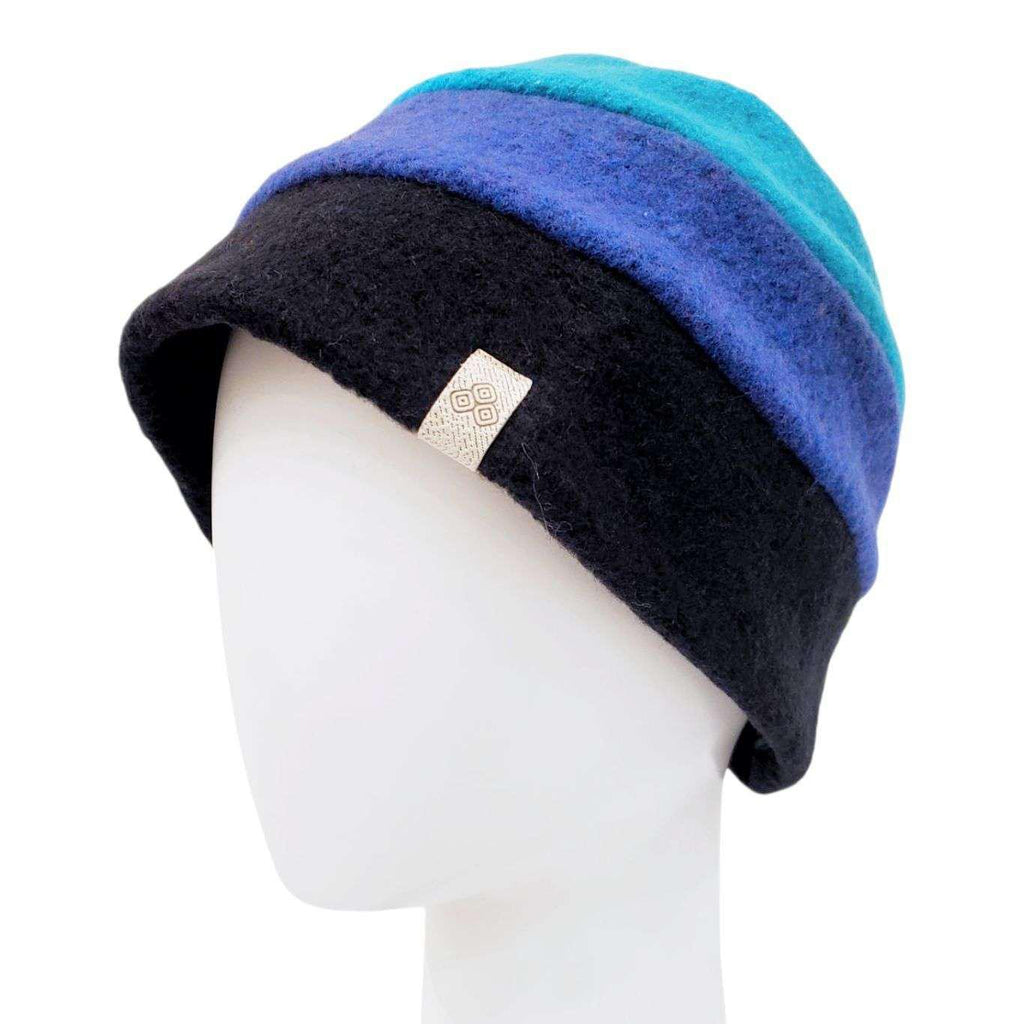 Adult Hat -  Jive Beanie (Blue Tones) by G & L Positive Goods
