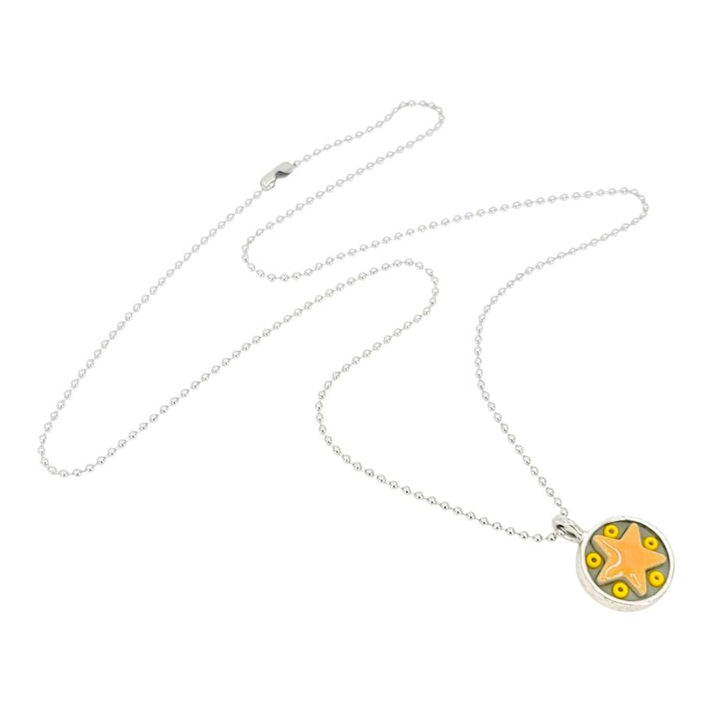 Necklace - Star Baby (Orange Stars) by XV Studios