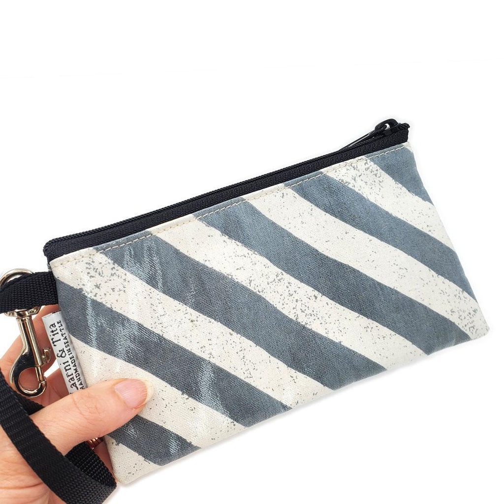 Wristlet - Small - Graphic and Abstract Designs by Laarni and Tita