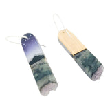 Earrings - Crystal Hills Drops by Fernworks, image 4 of 6