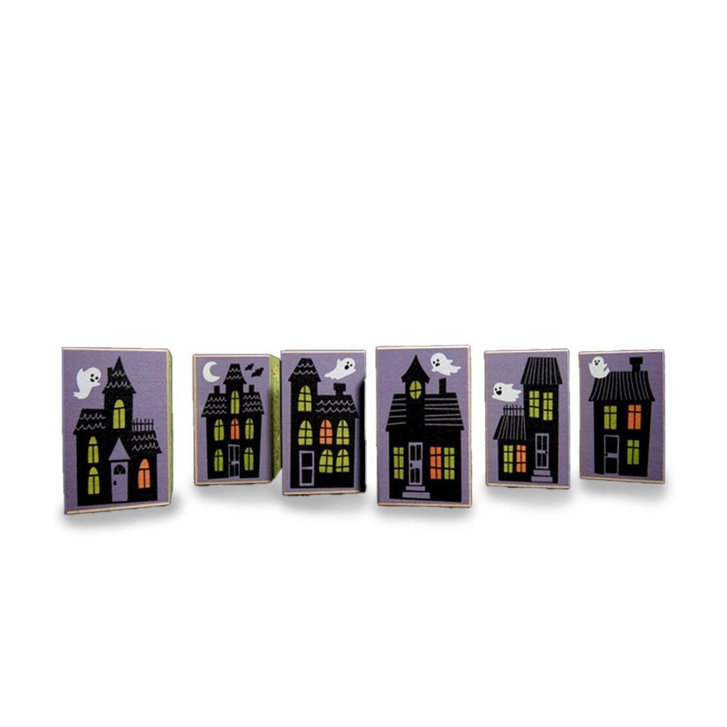 Blocks - Halloween Environments (Set of 6) by Uncle Goose
