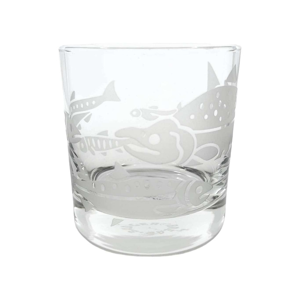 Lowball Glass - Salmon by Bread and Badger
