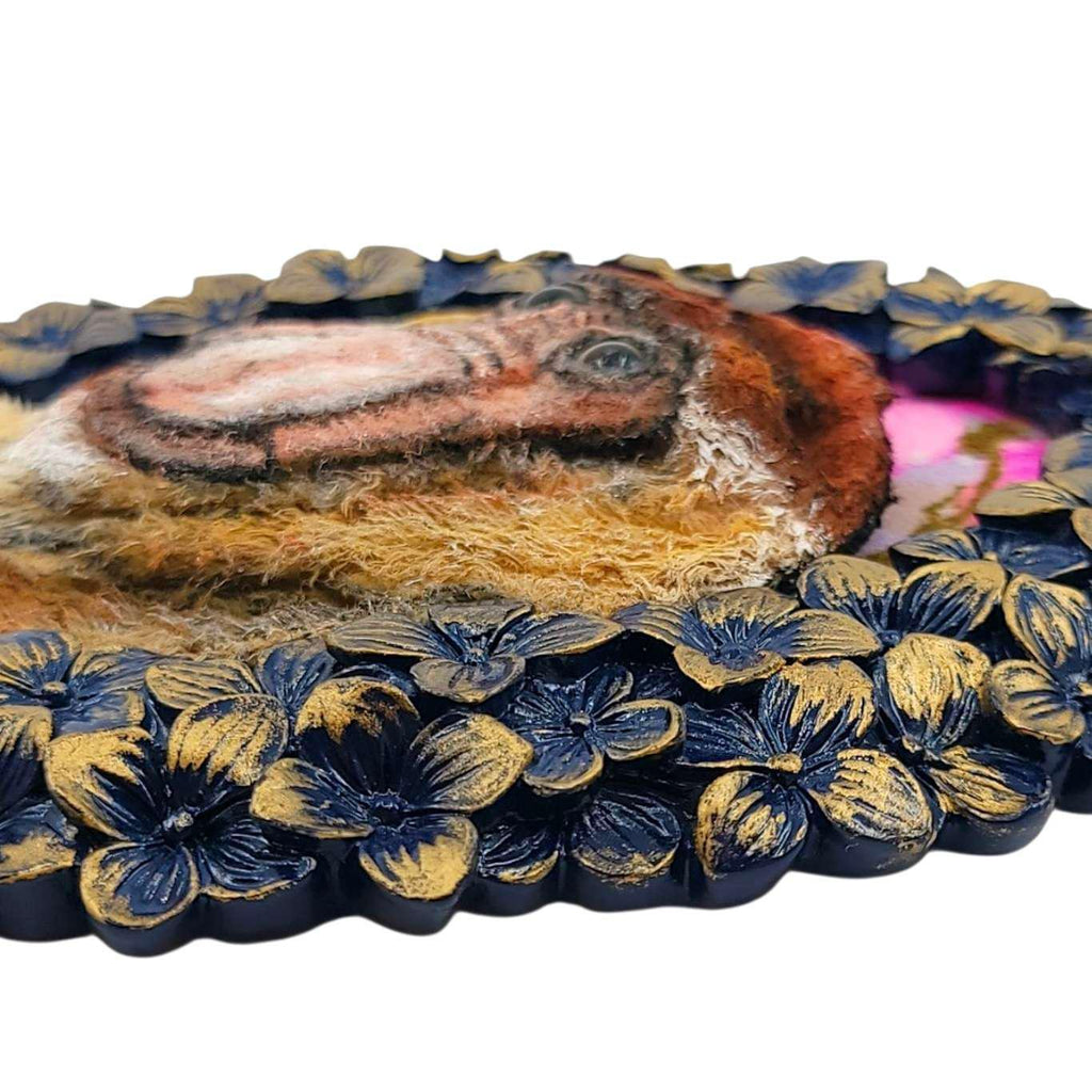 Applique Art - Proboscis Monkey (OOAK) by Chubby Bunny