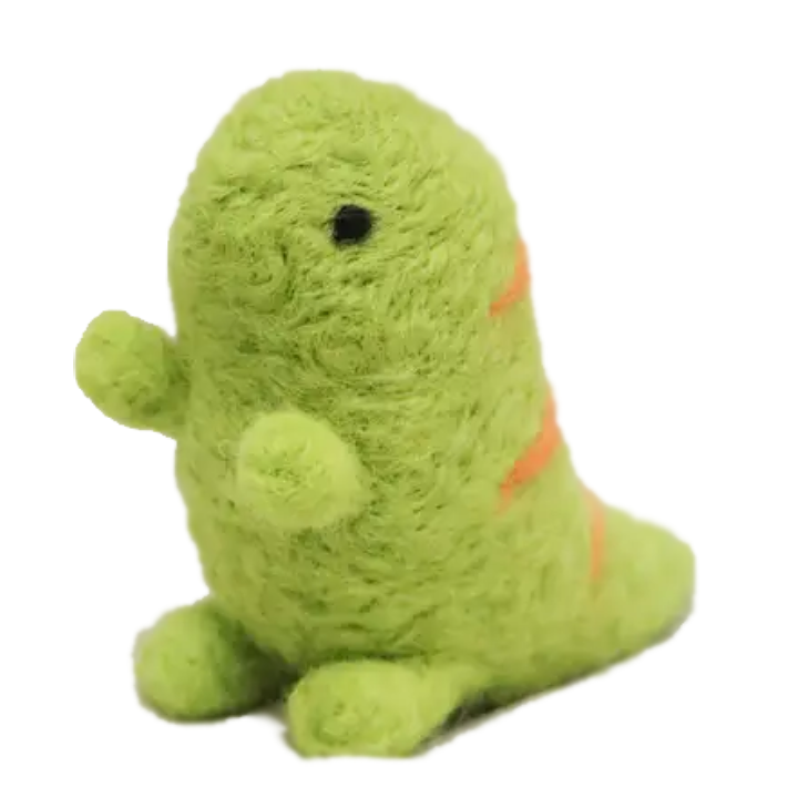 DIY Kit - Needle Felting - T-Rex by Benzie Design