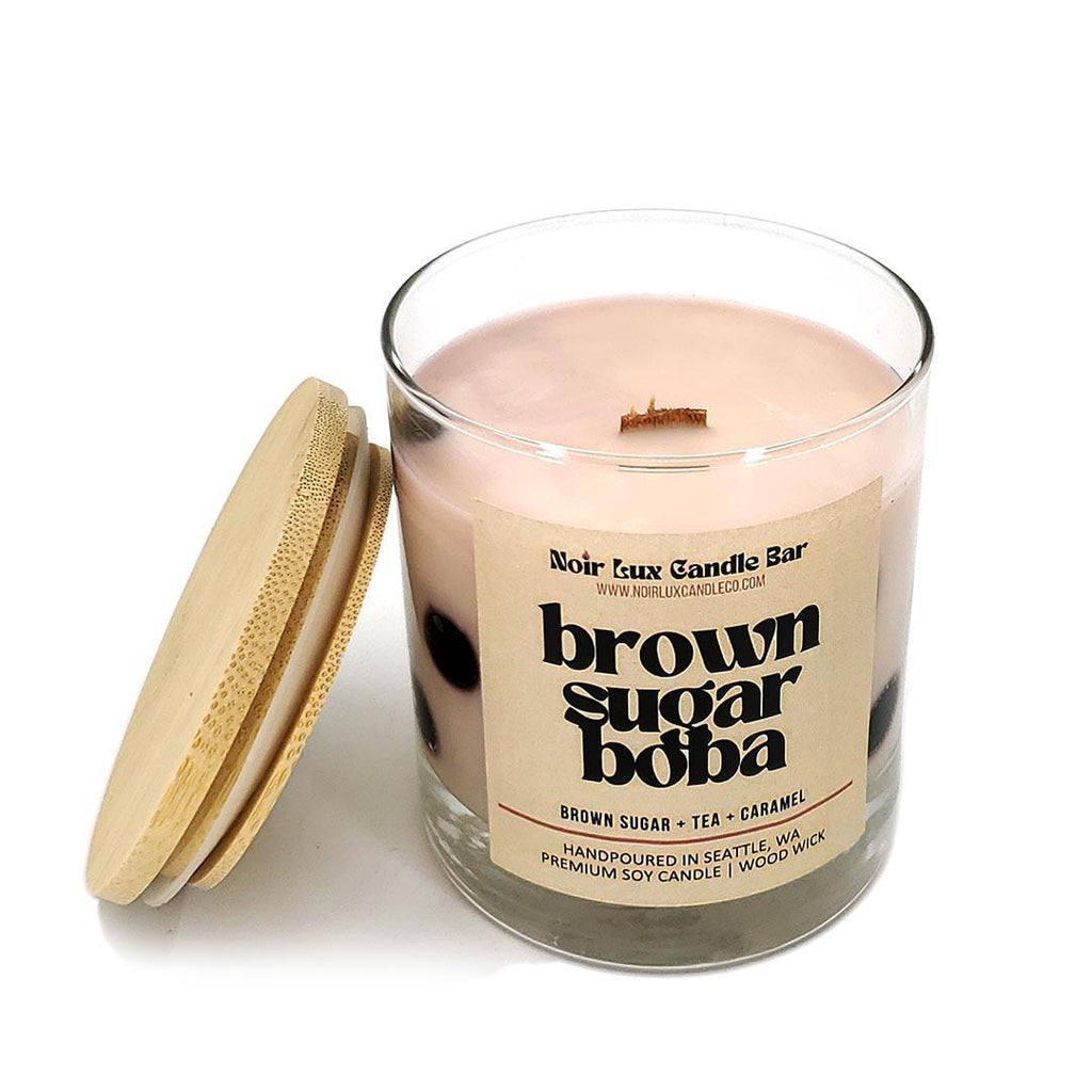 Candle  - Brown Sugar Boba by Noir Lux Candle Co.