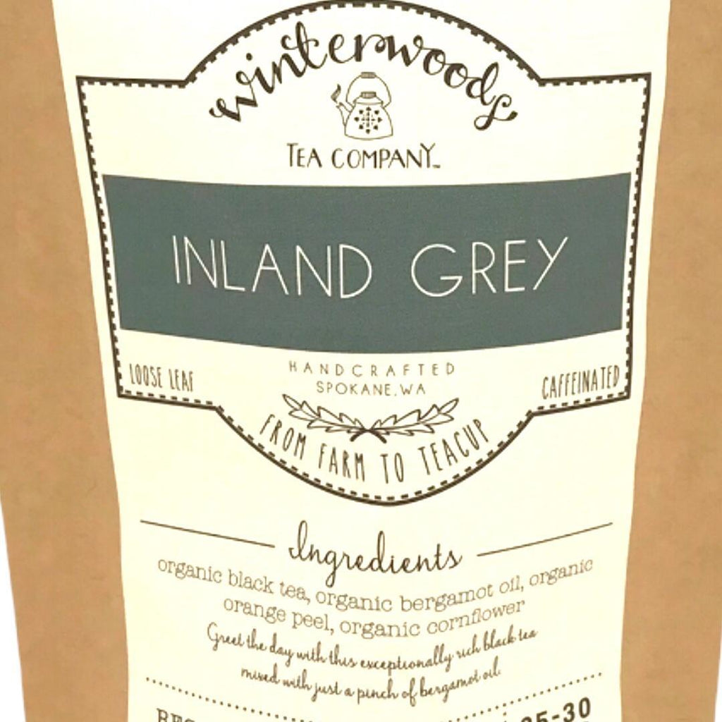 Tea Blend - Caffeinated - Inland Grey by Winterwoods Tea Company