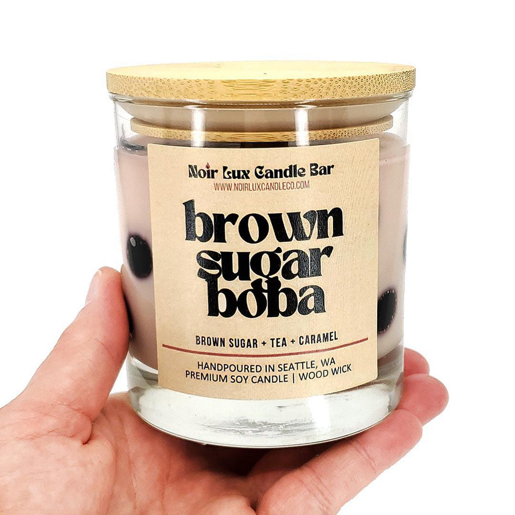 Candle  - Brown Sugar Boba by Noir Lux Candle Co.