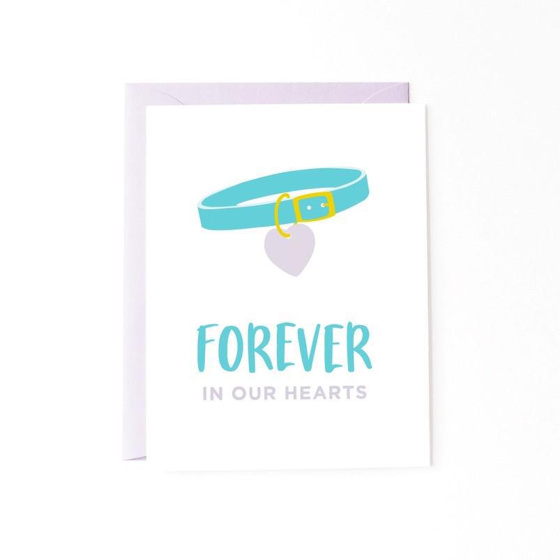 Card - Sympathy - Forever In Our Hearts by Graphic Anthology