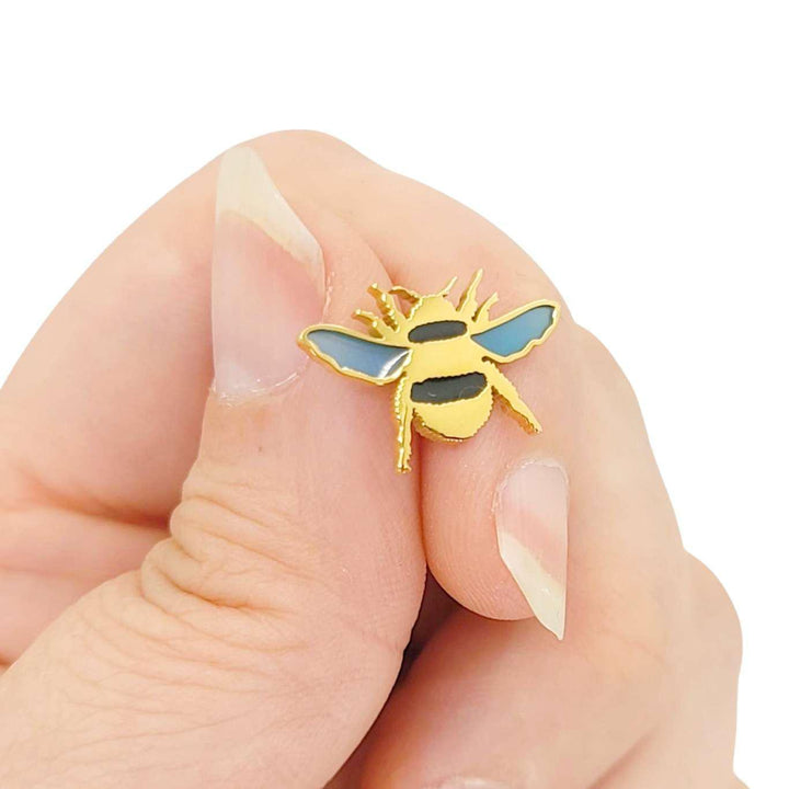 Enamel Pin - Busy Bee by Hemleva