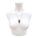 Necklace - Bone Trio (Gunmetal) by Fernworks, image 6 of 8