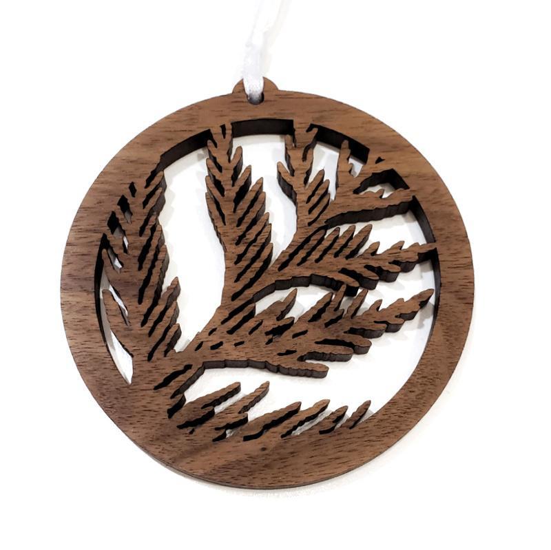 Ornament - Cedar Leaves by 6 by 6 Arts