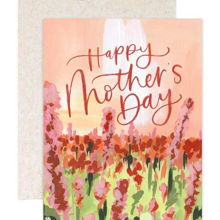 Card - Mother's Day - Flower Field by 1Canoe2