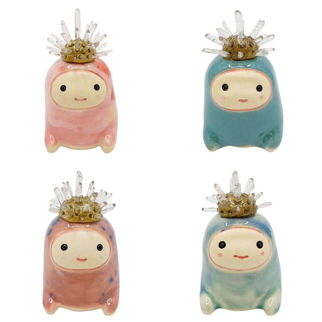 Figurine - Crystal Crown (Assorted Colors) by Ginger Drop Lab