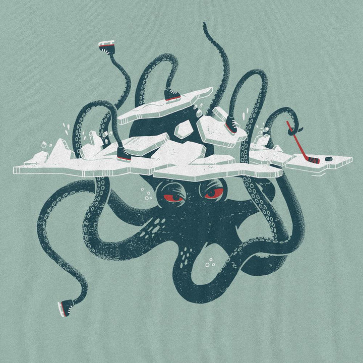 Adult Sweatshirt - Ice Monster Dusty Blue (XS - 2XL) by Factory 43