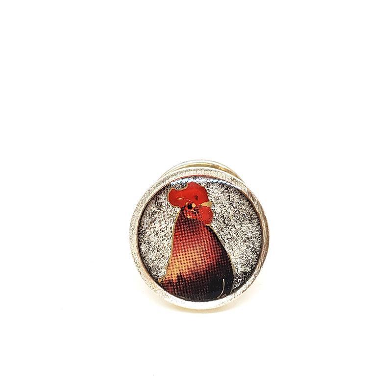 Lapel Pin - Rooster by XV Studios