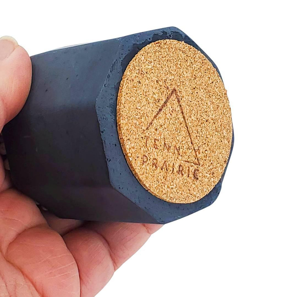 Match Holder - Black Concrete by Tenn Prairie