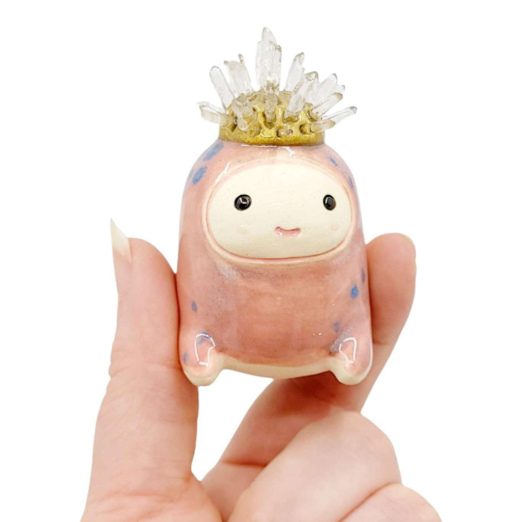 Figurine - Crystal Crown (Assorted Colors) by Ginger Drop Lab