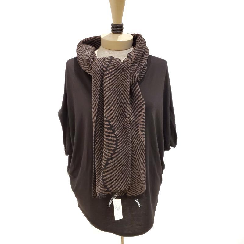 Wrap - Forest Fern in Walnut and Black by Liamolly