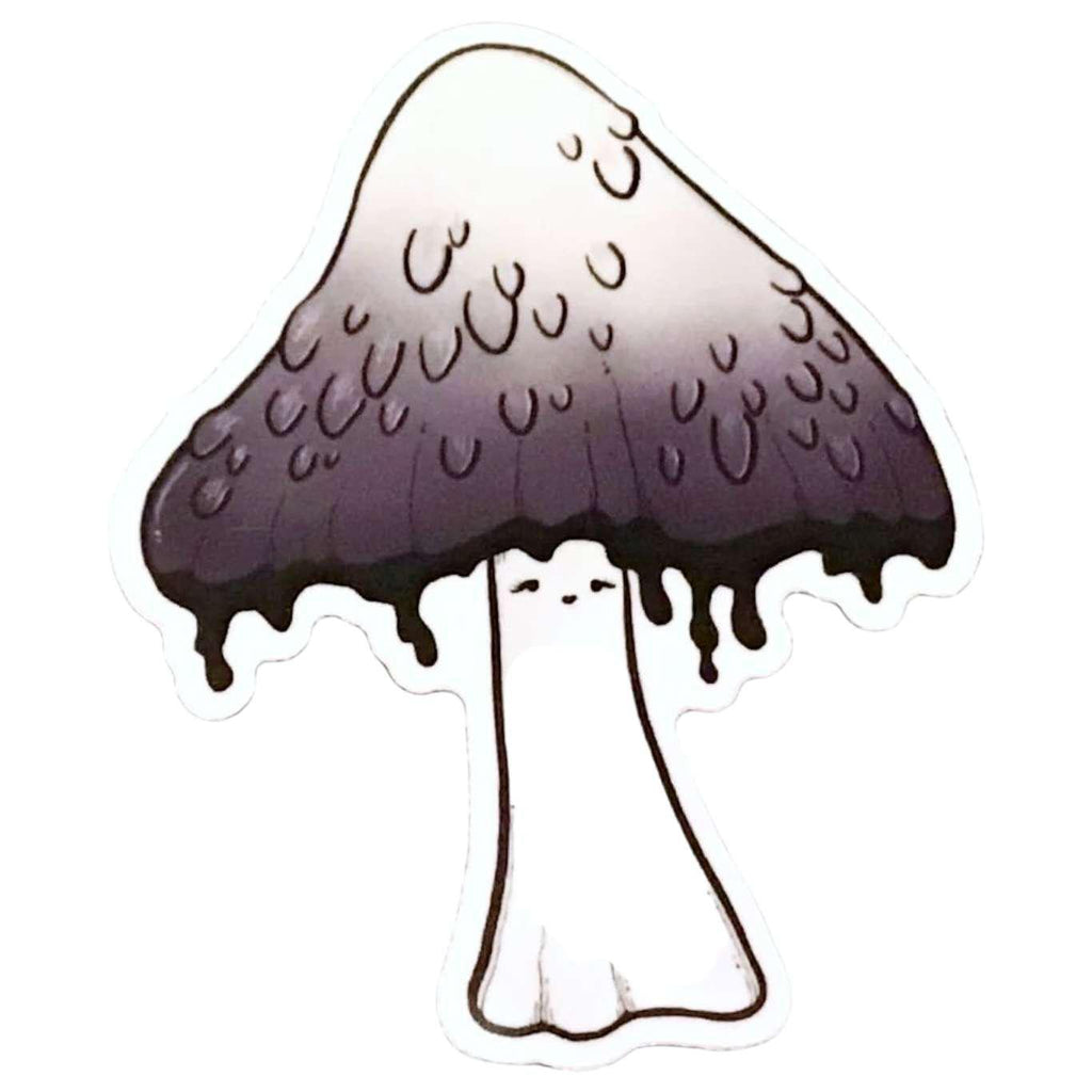 Sticker - Inky Cap Mushroom by World of Whimm