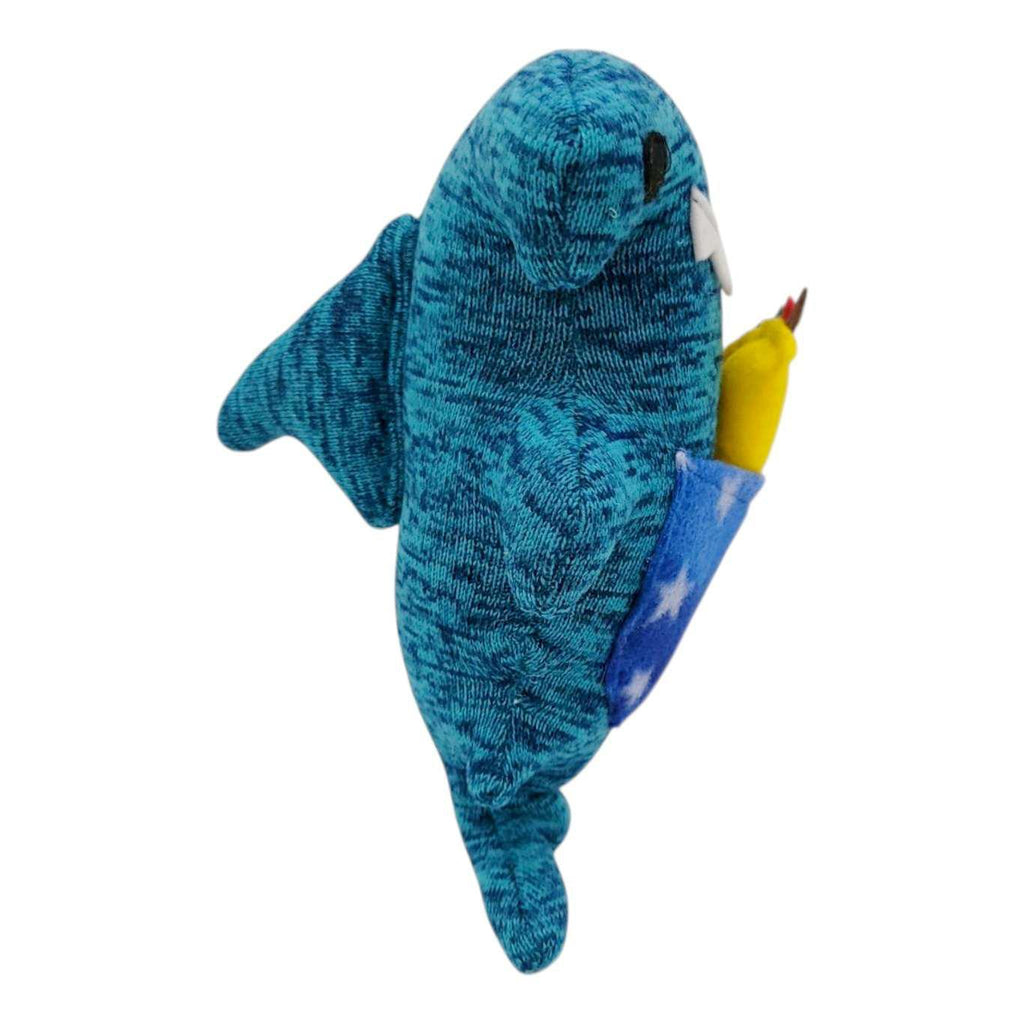 Plush - Happy Hammerhead Shark (Taco) by The Happy Groundhog Studio