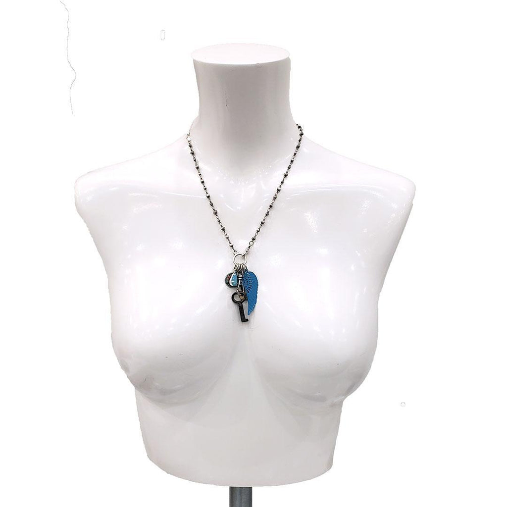 Necklace - ReCollect (Messenger of Joy) by Christine Stoll | Altered Relics