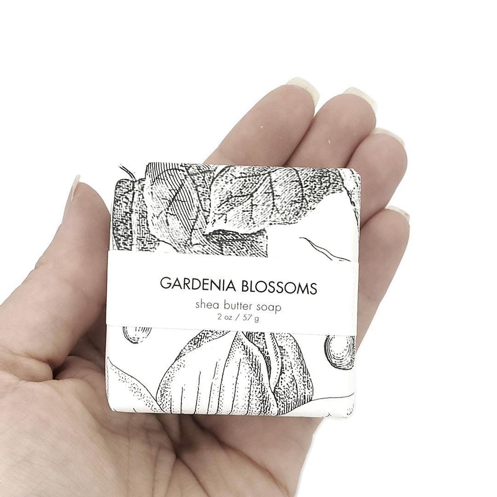 *Soap 2oz - Shea Butter Guest Bar - Gardenia Blossoms by Formulary 55
