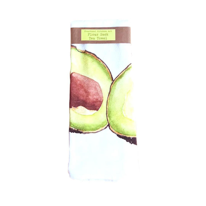 Tea Towel - Avocado by Chavah's Garden