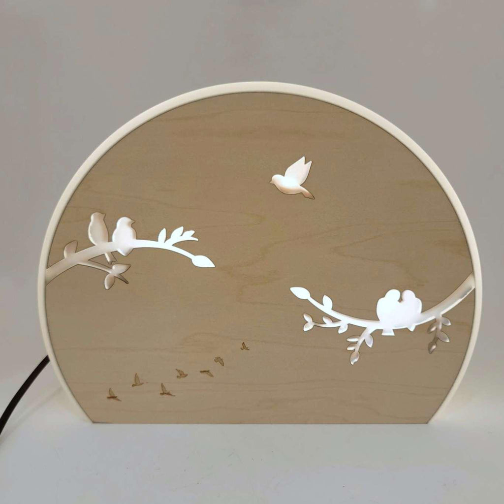 Night Light - Birds by Lumin Artisan