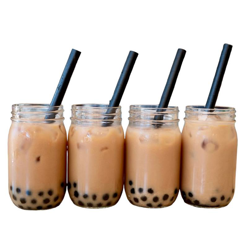 DIY Kit - Decaf Classic Black Bubble Tea with Boba by The Works Seattle