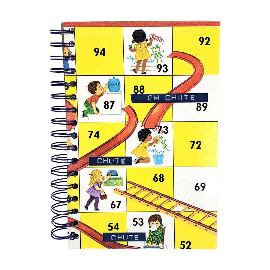 Journal - Vintage Climbing Slides Game (Oh Chute) by Crafty Earth Monkey