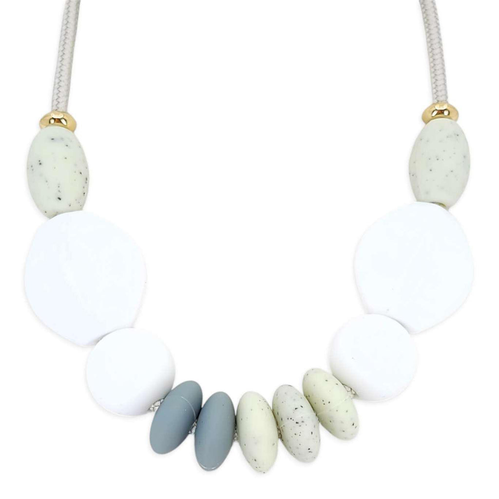 Chewable Necklace - Signature (Moonlight Gray) by January Moon