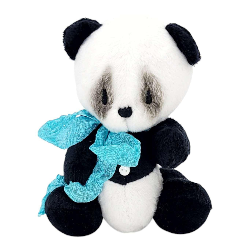 Plush - Panda with Blue Scarf by Frank and Bubby