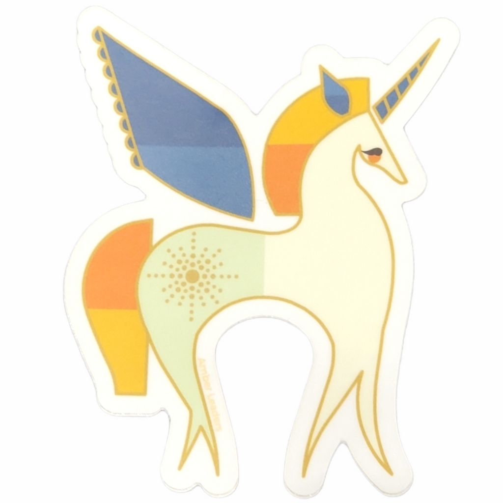 Sticker - Unicorn by Amber Leaders Designs