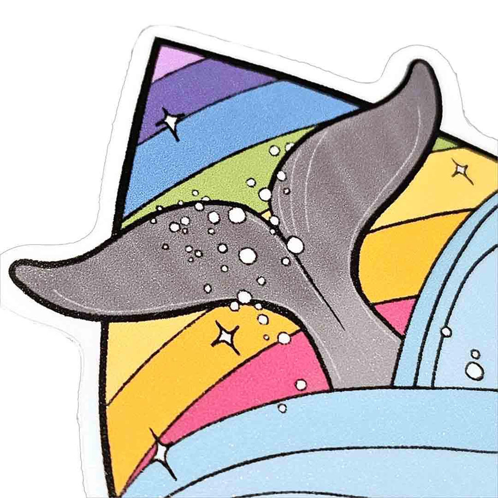 Sticker - Whale Drop by World of Whimm