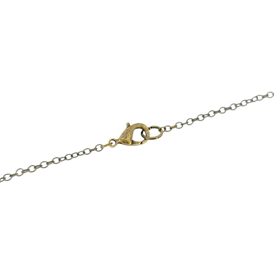 Necklace - Flock Crystal (Gunmetal) by Fernworks, image 5 of 7