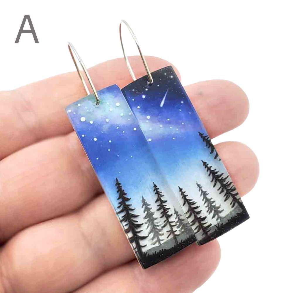 Earrings - Northern Forest by Fernworks