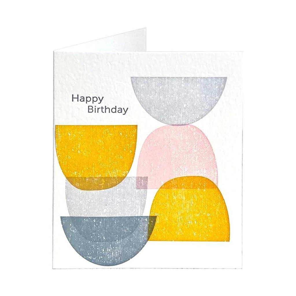 Card - Birthday - Shapes Happy Birthday by Ilee Papergoods