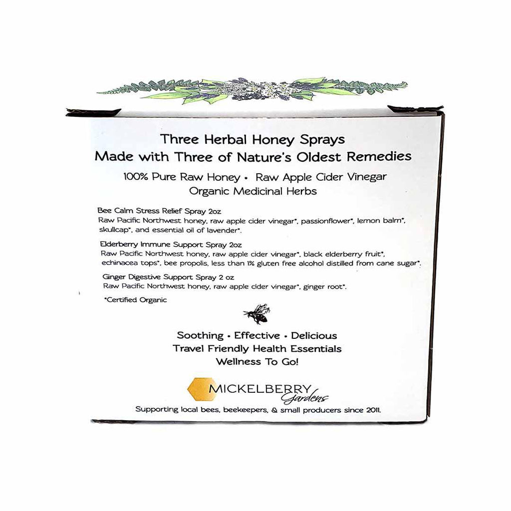 Herbal Honey Spray - Essential Gift Box (Set of 3) by Mickelberry Gardens