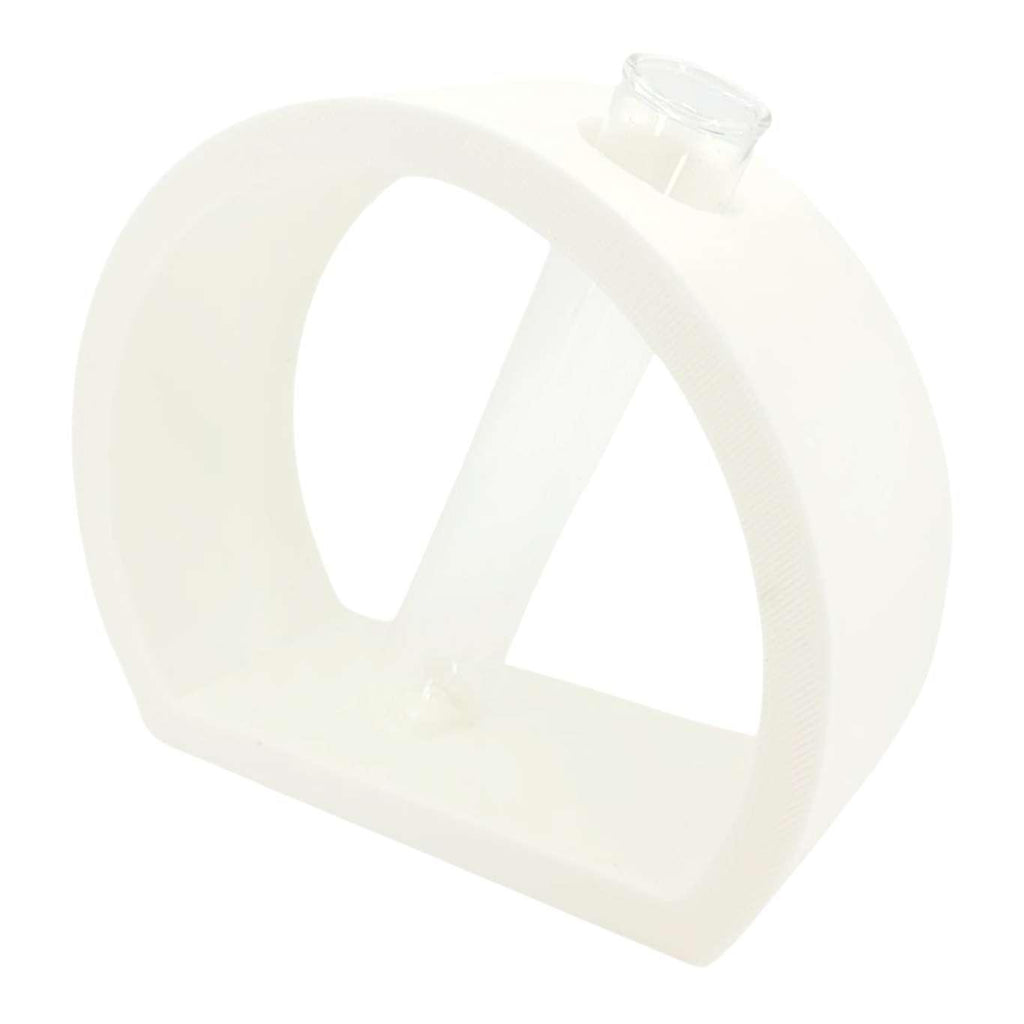 Vase - Half Moon Propagation Station (White) by Rosebud Homegoods